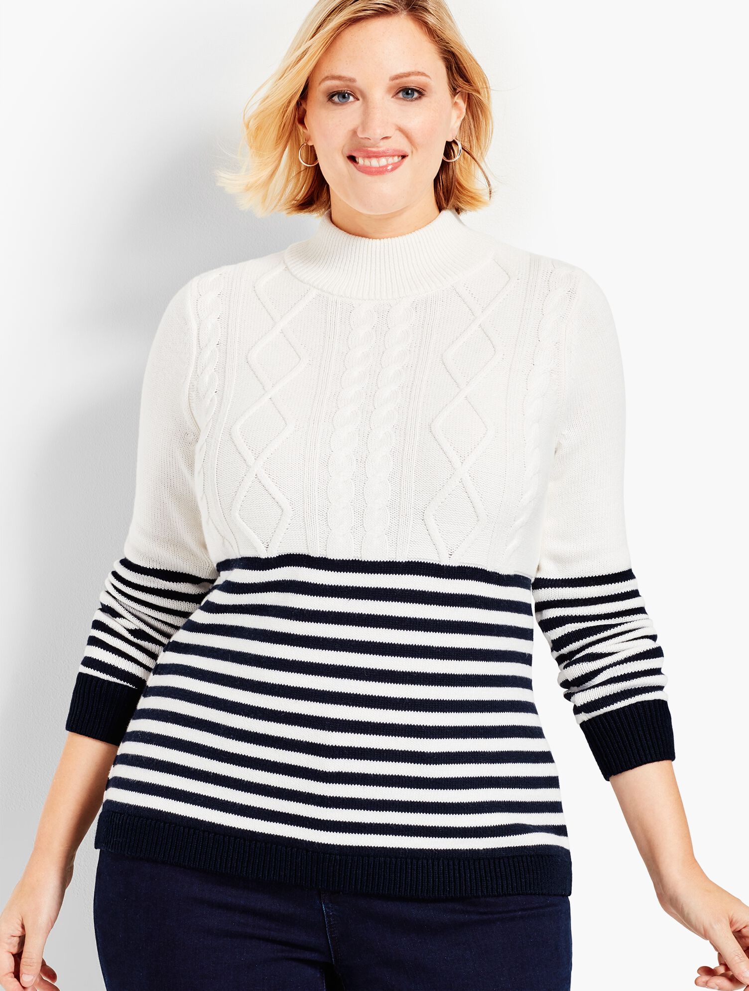 Fisherman Stripe Sweater