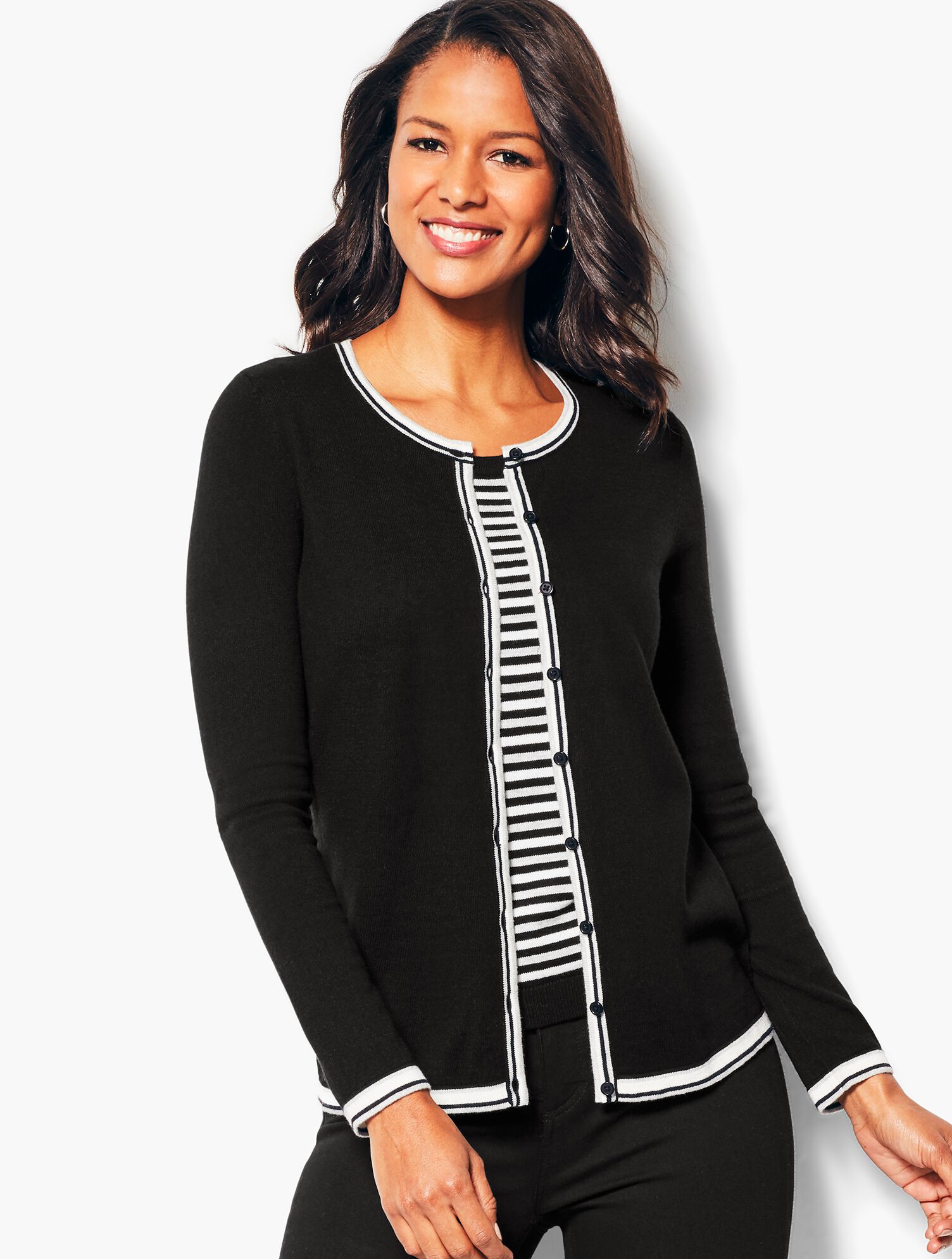 Charming Cardigan - Tipped