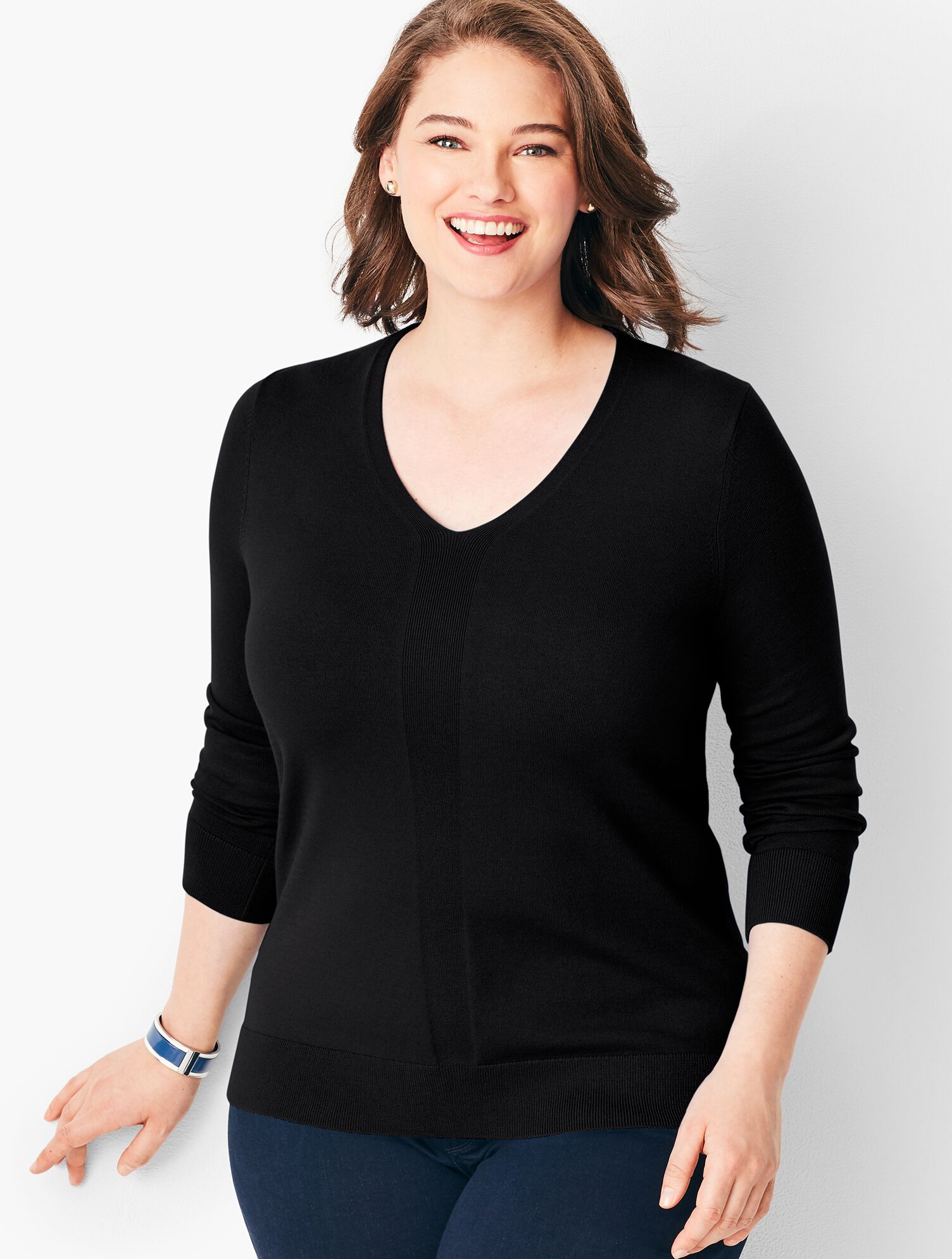 Modern V-Neck Sweater