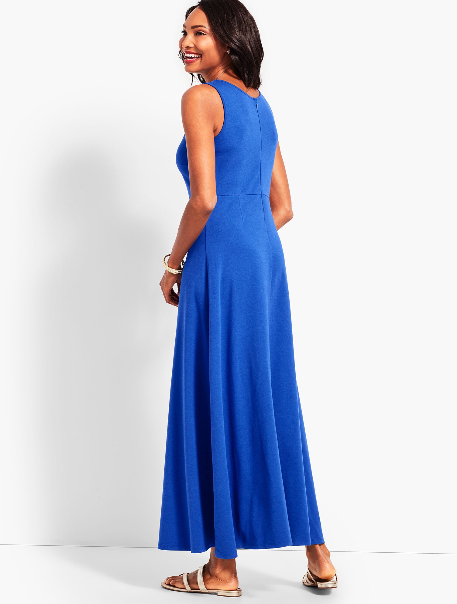 Casual Jersey Maxi Dress