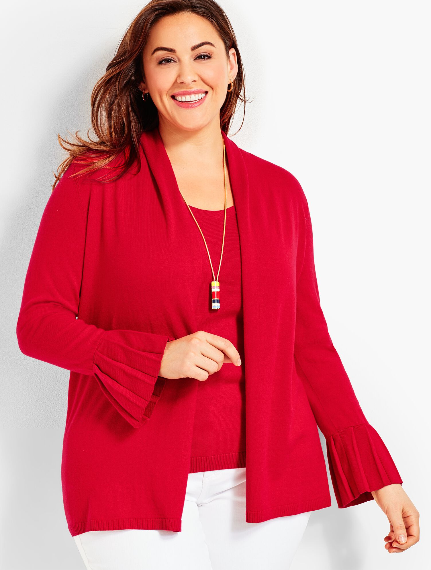 Open-Front Cardigan