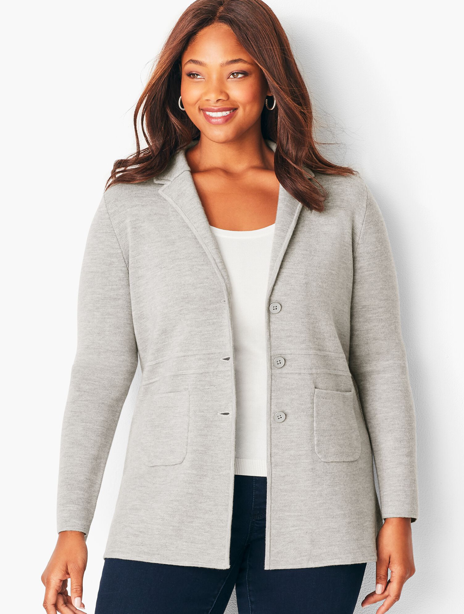 Merino Sweater Jacket