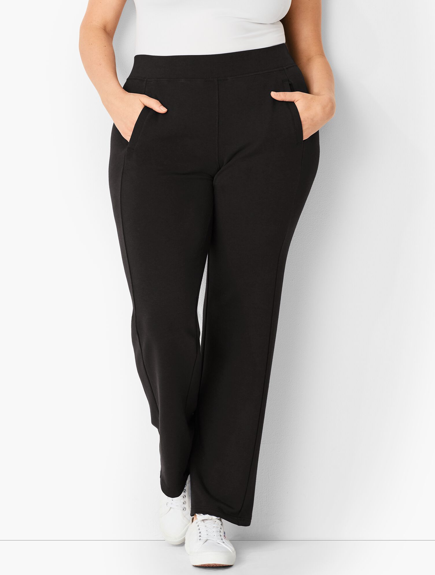 Essential Terry Relaxed Leg Pants