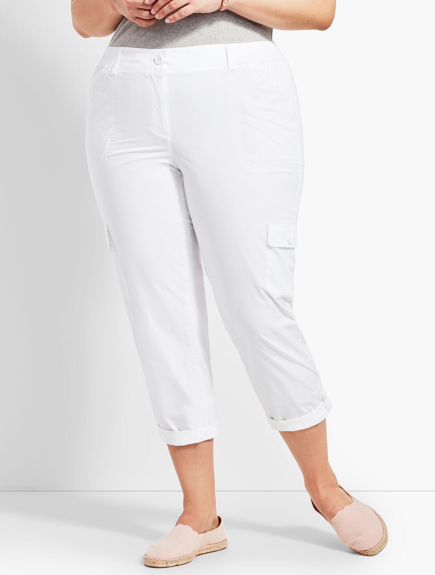 Poplin Relaxed Crop