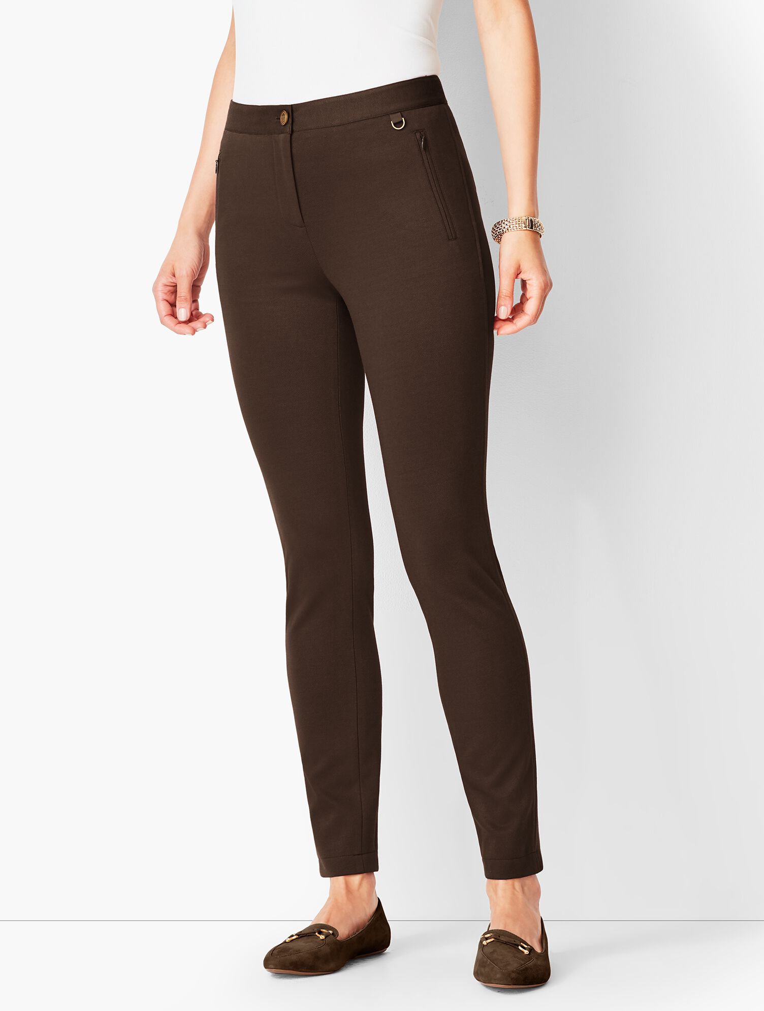 Textured Ponte Leggings