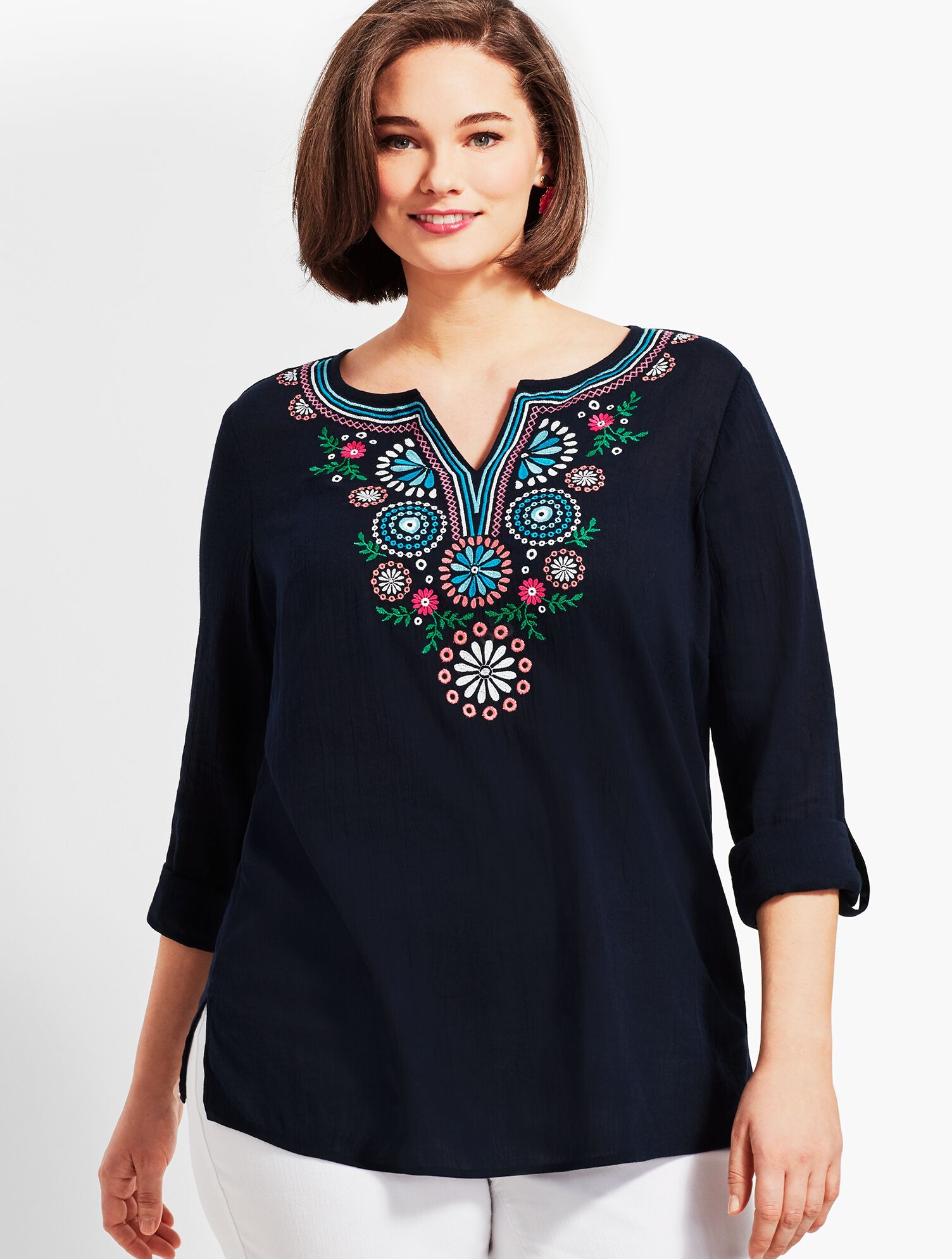 Woman Exclusive Embroidered Tunic