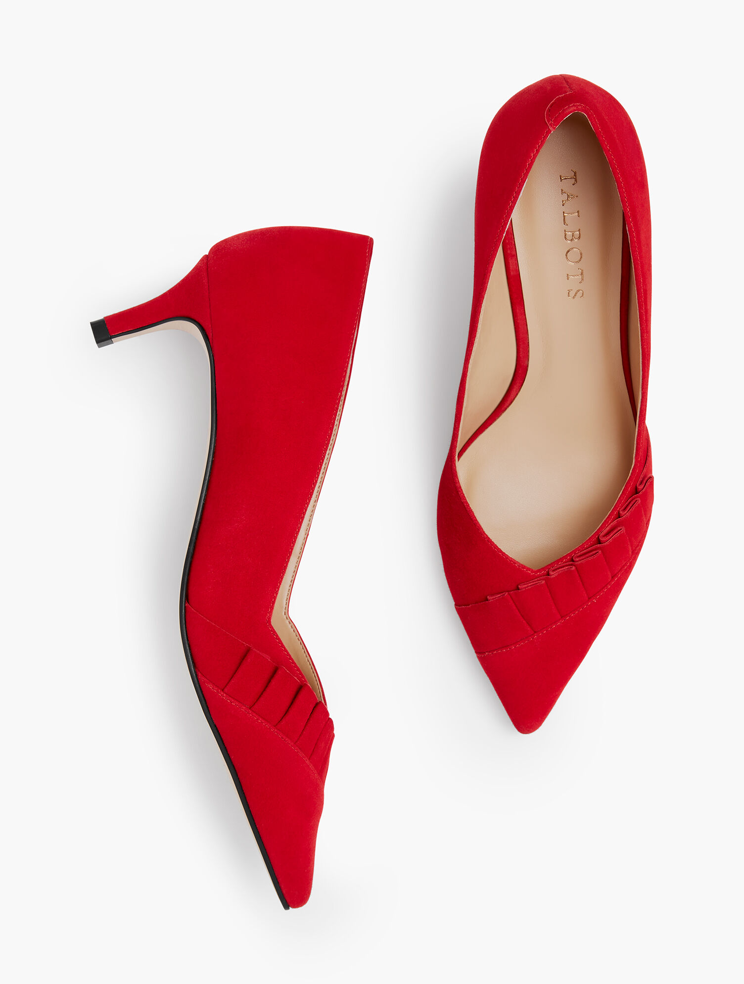 Erica Pleated Pumps - Pleated