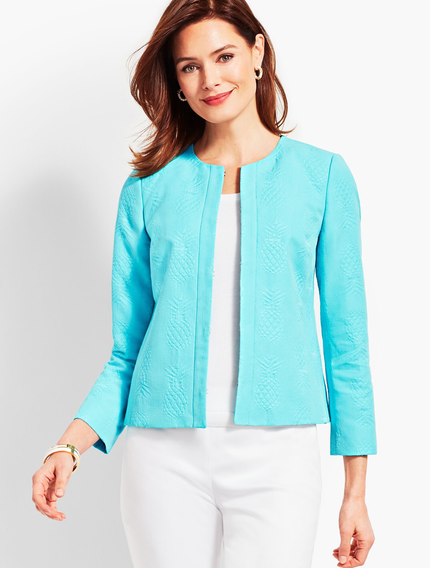 Pineapple Matelass&eacute; Jacket
