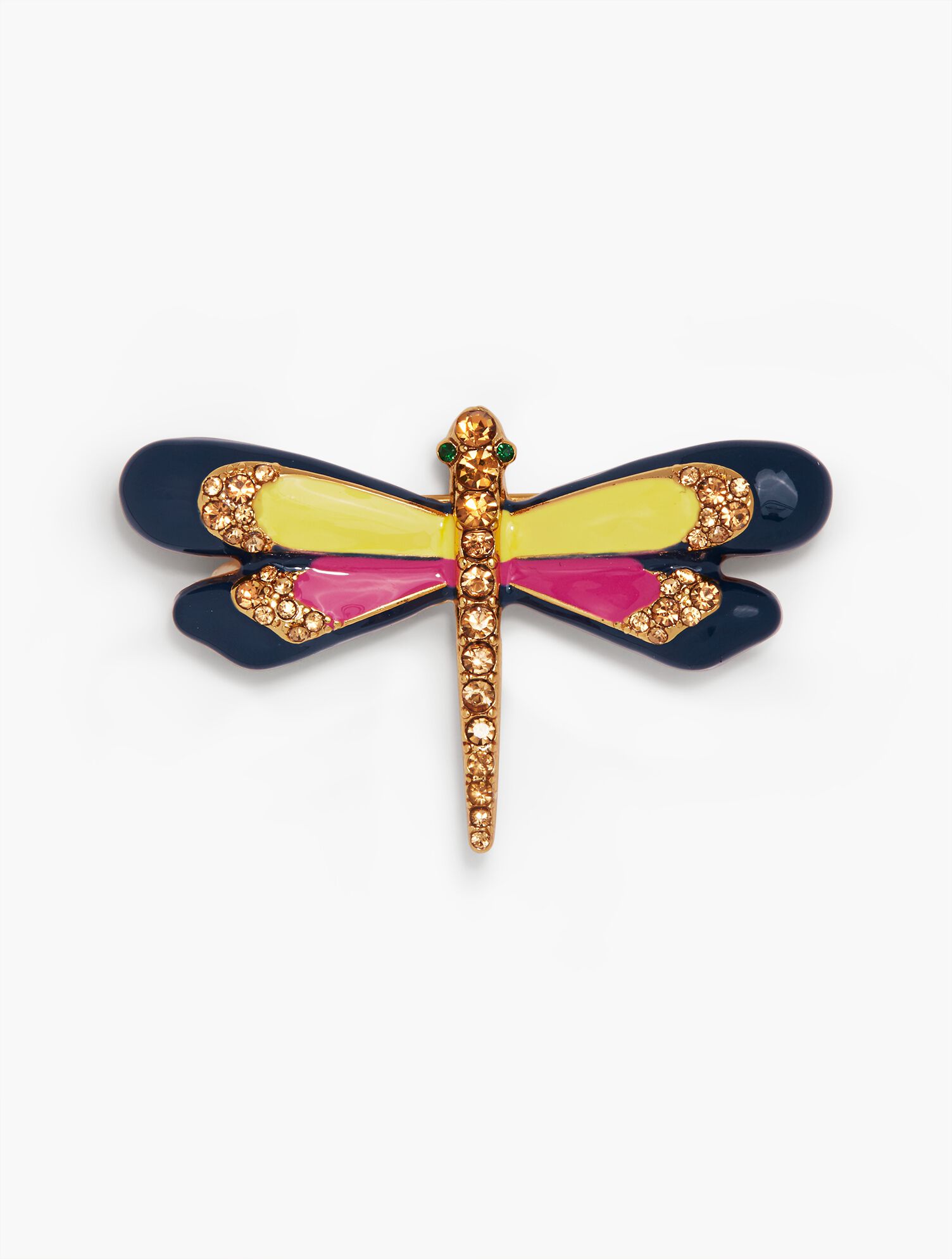 Multi-Color Dragonfly Brooch 