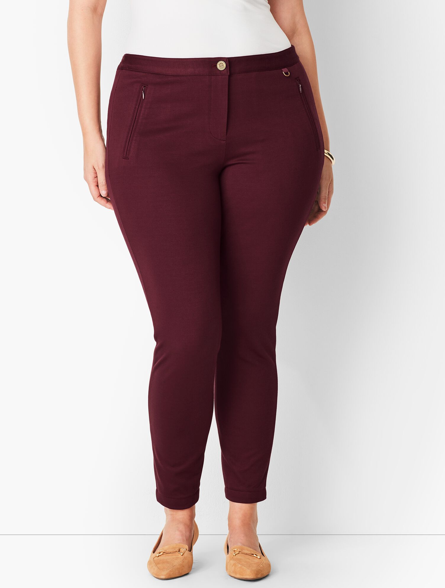 Textured Ponte Leggings