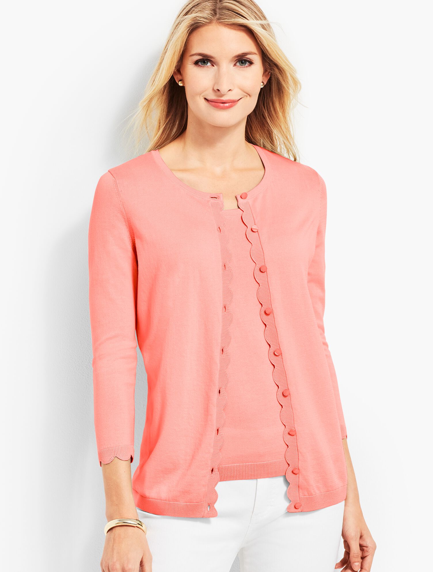 Charming Cardigan - Scalloped Edge