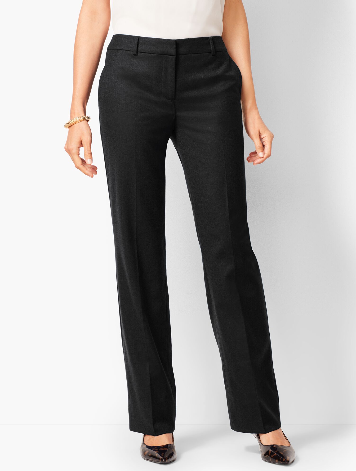 Talbots Windsor Luxe Italian Flannel Pants