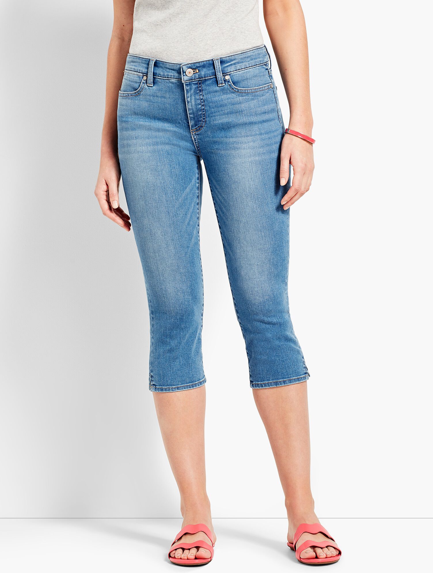 Denim Pedal Pusher