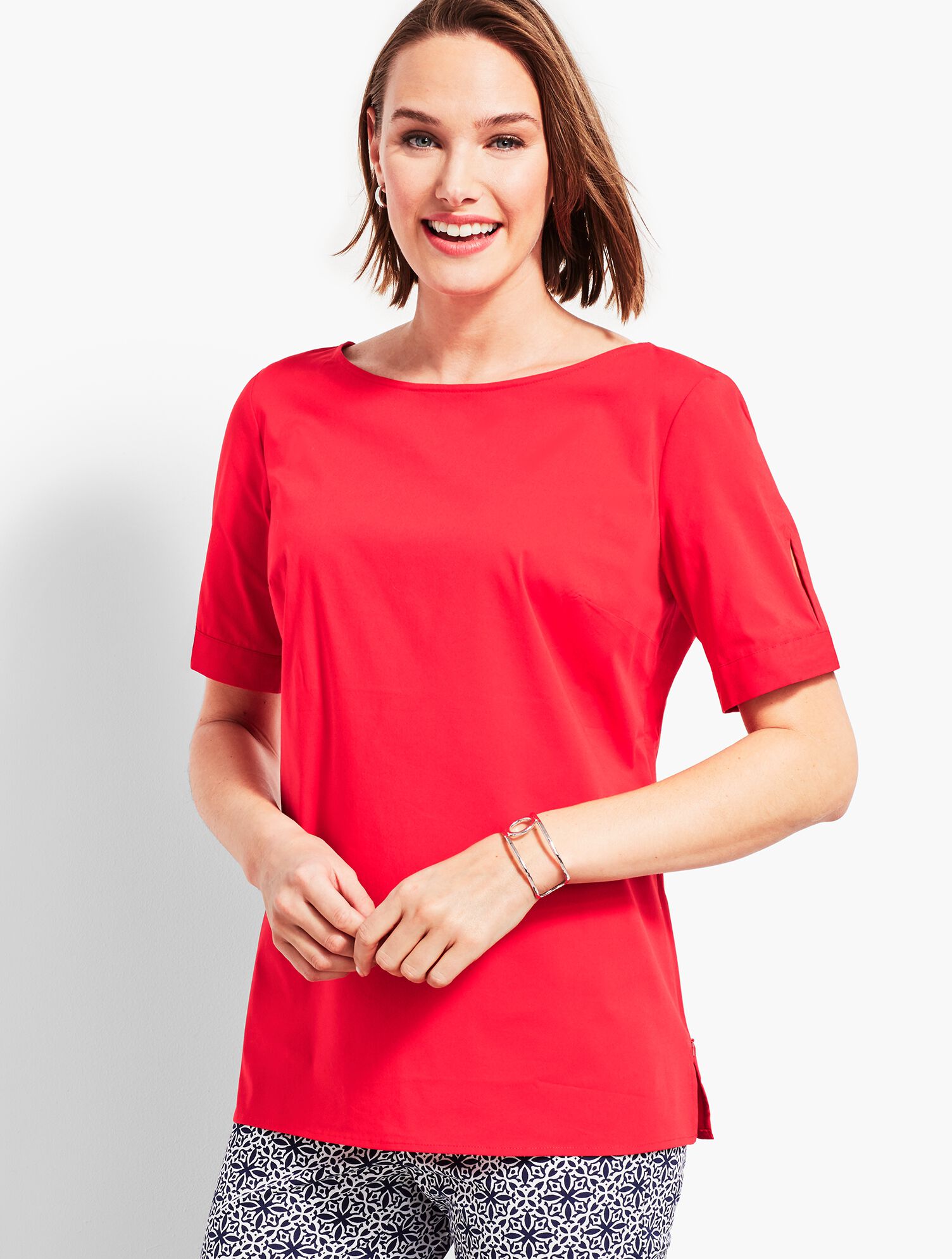 Belle Ballet-Neck Top