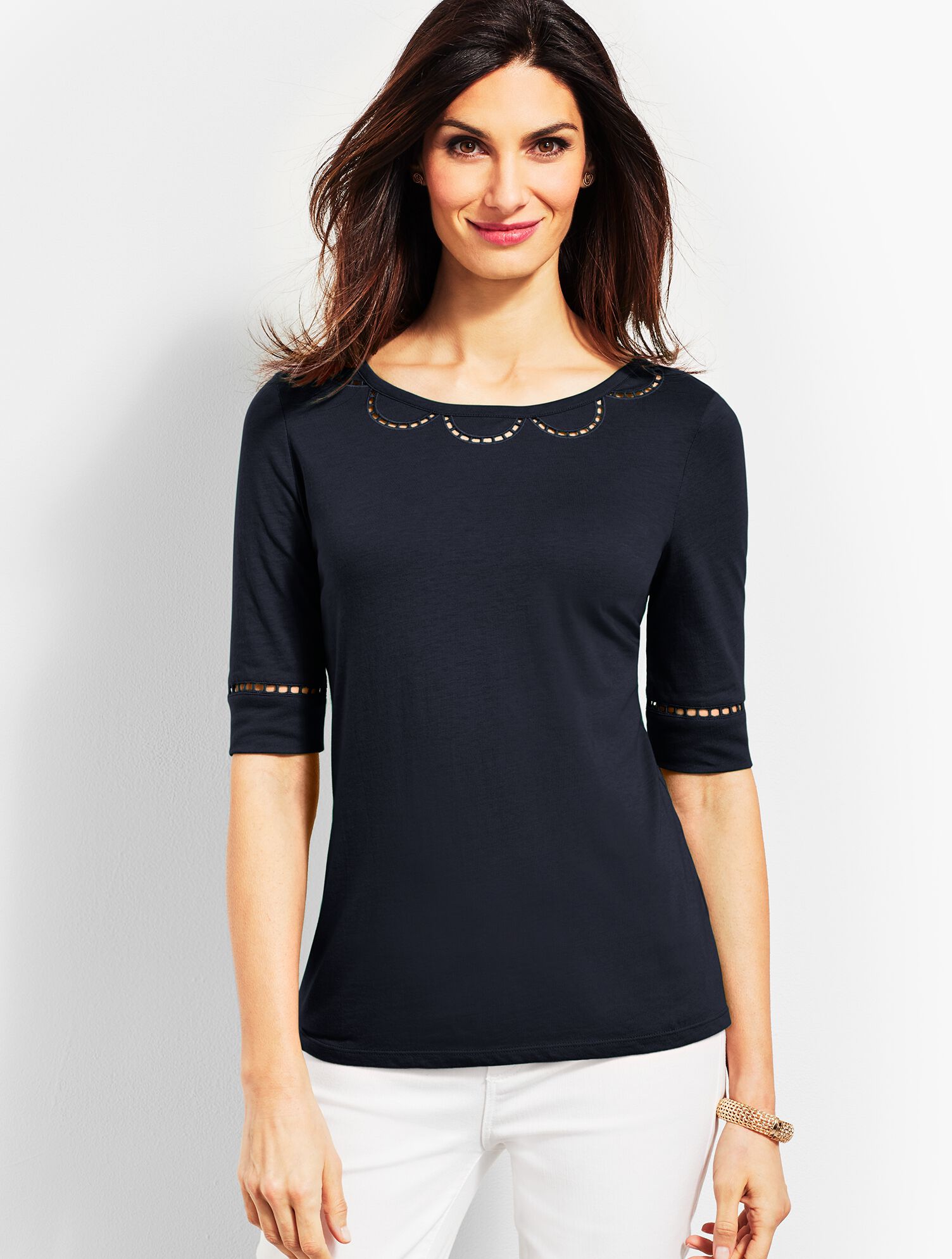 Circle Trim Top