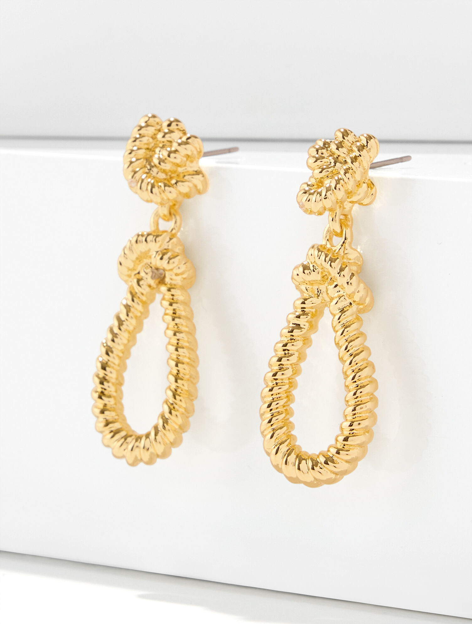 Nautical Knots Drop Earrings