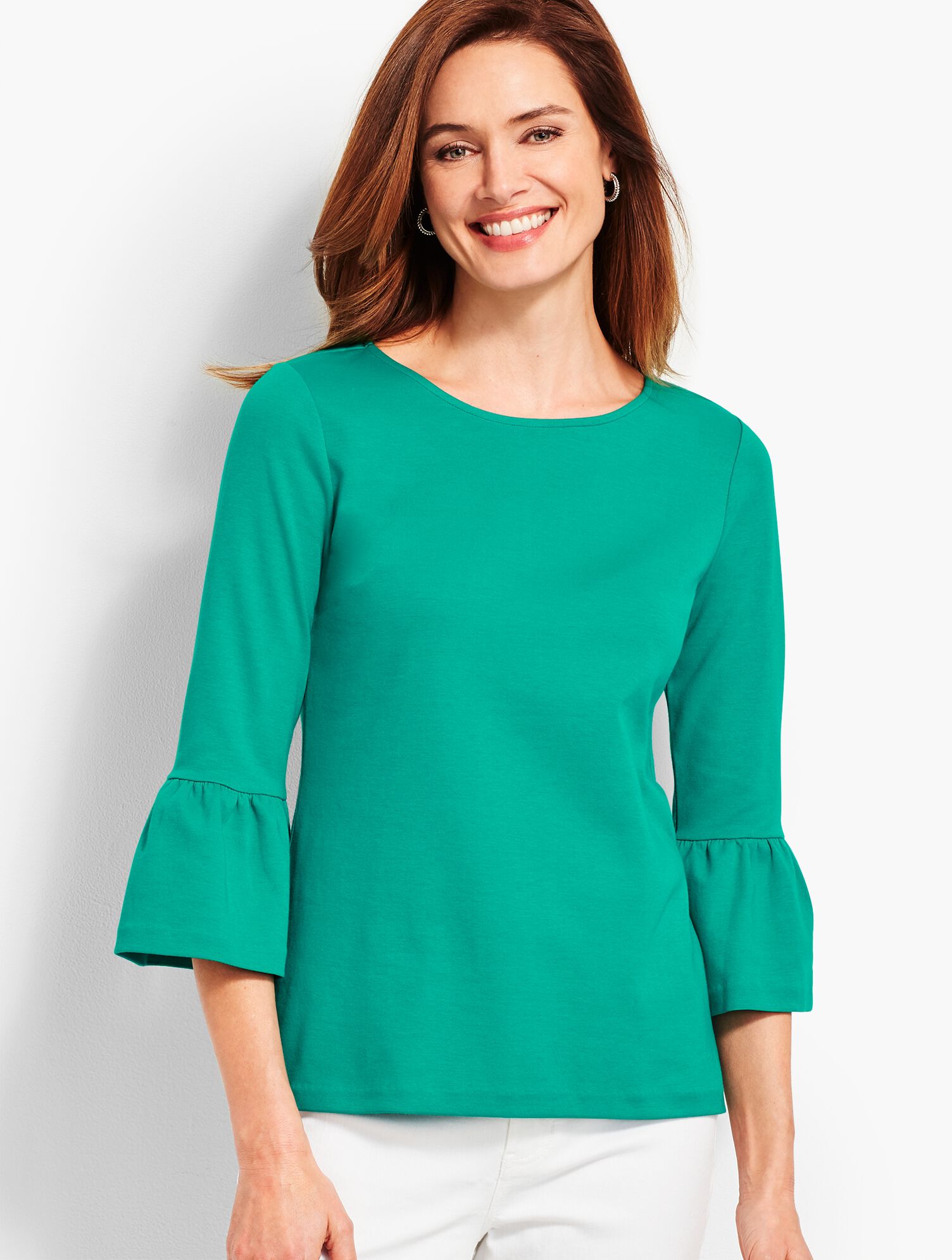 Flare-Sleeve Top