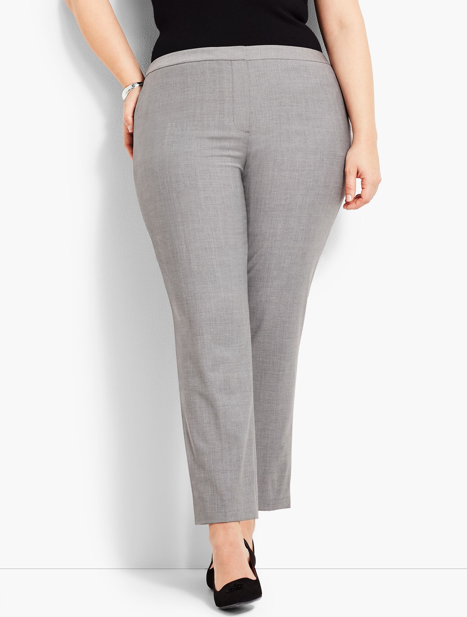 Seasonless Wool Slim Ankle Pant