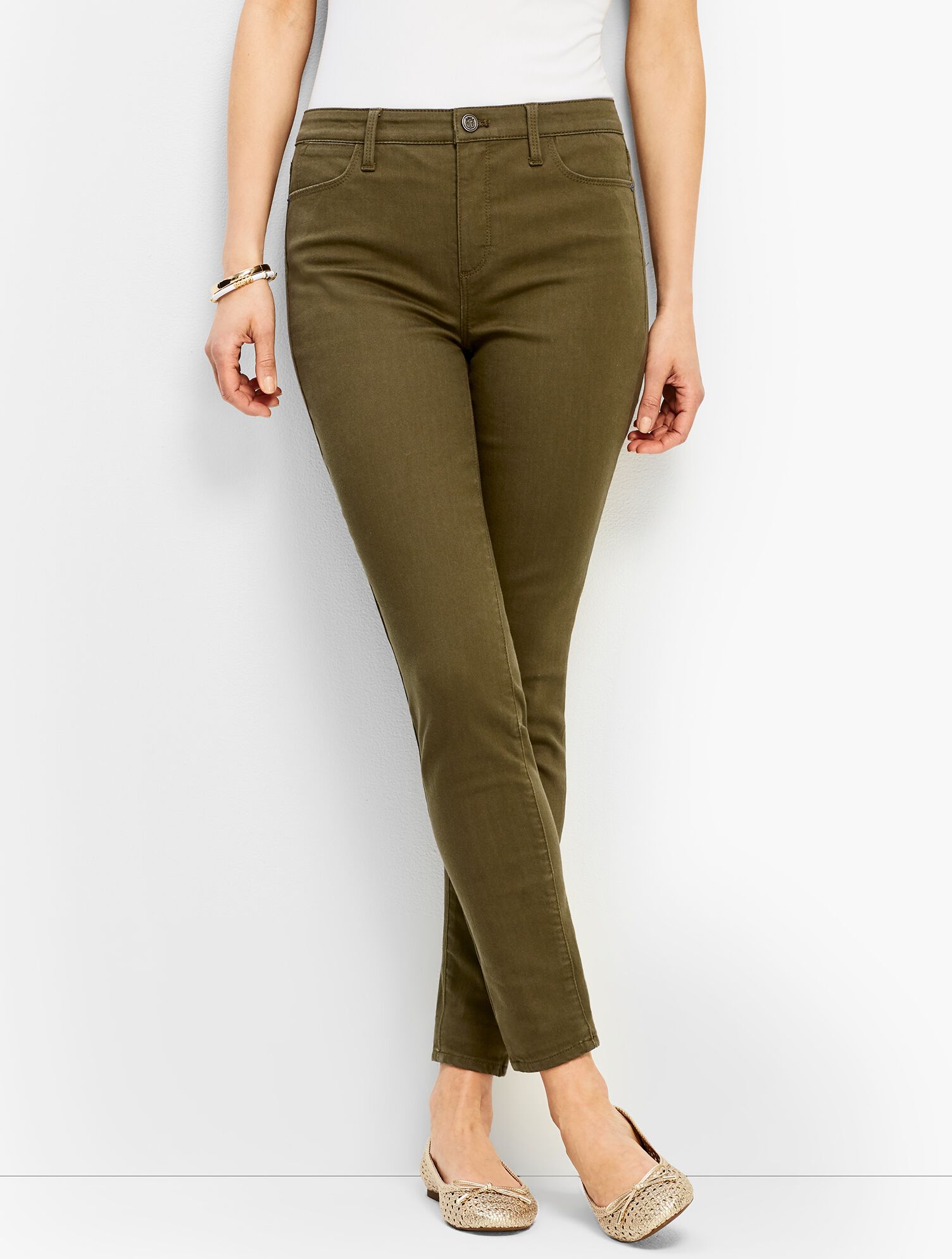 Comfort Stretch Denim Jeggings - Colored