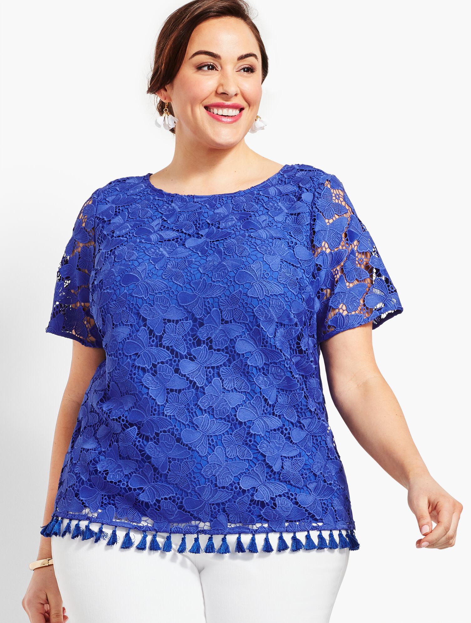 Tassel-Hem Top
