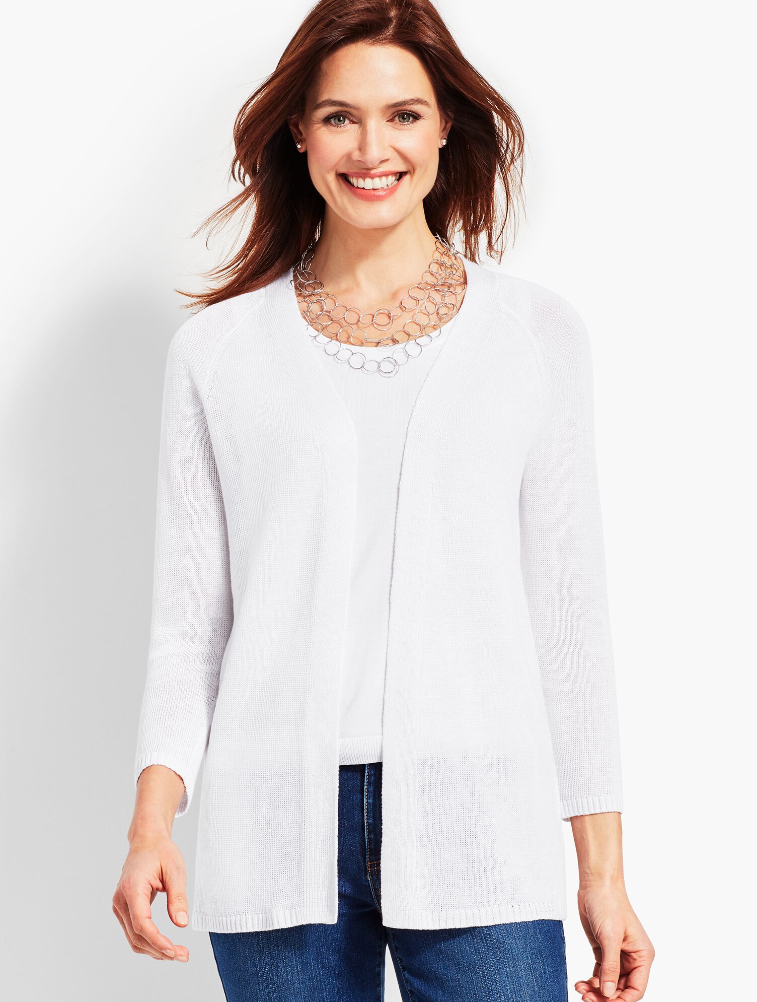 No-Close Linen Cardigan