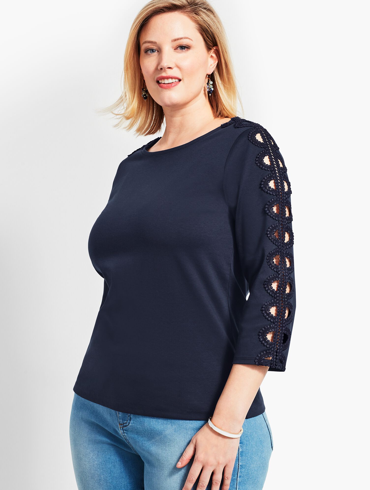 Marseille Topper With Lace