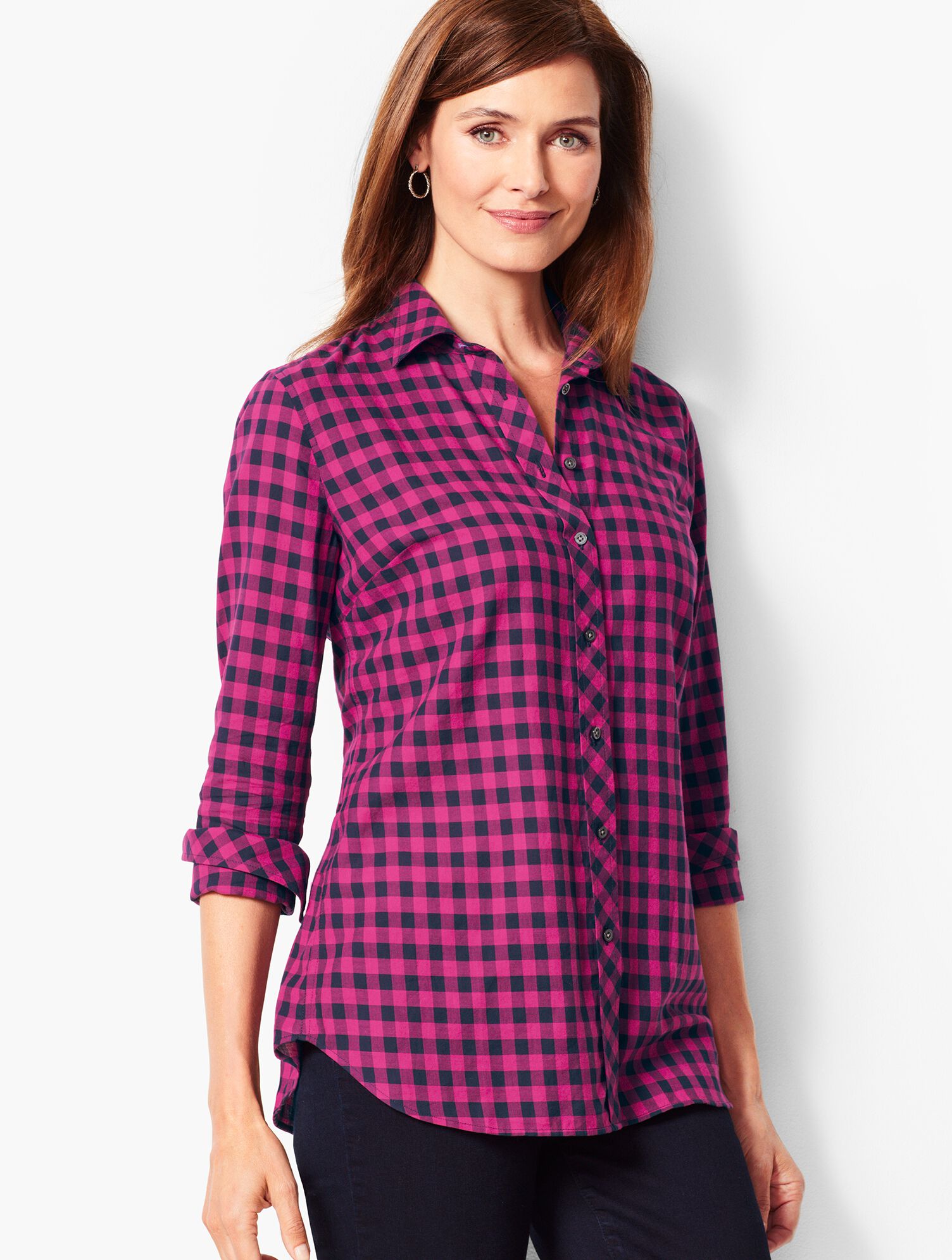 Classic Cotton Gingham Shirt
