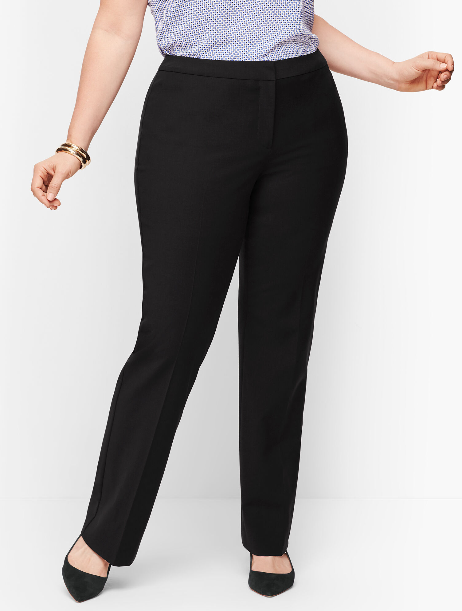 Seasonless Wool Barely Boot Pants - Curvy Fit