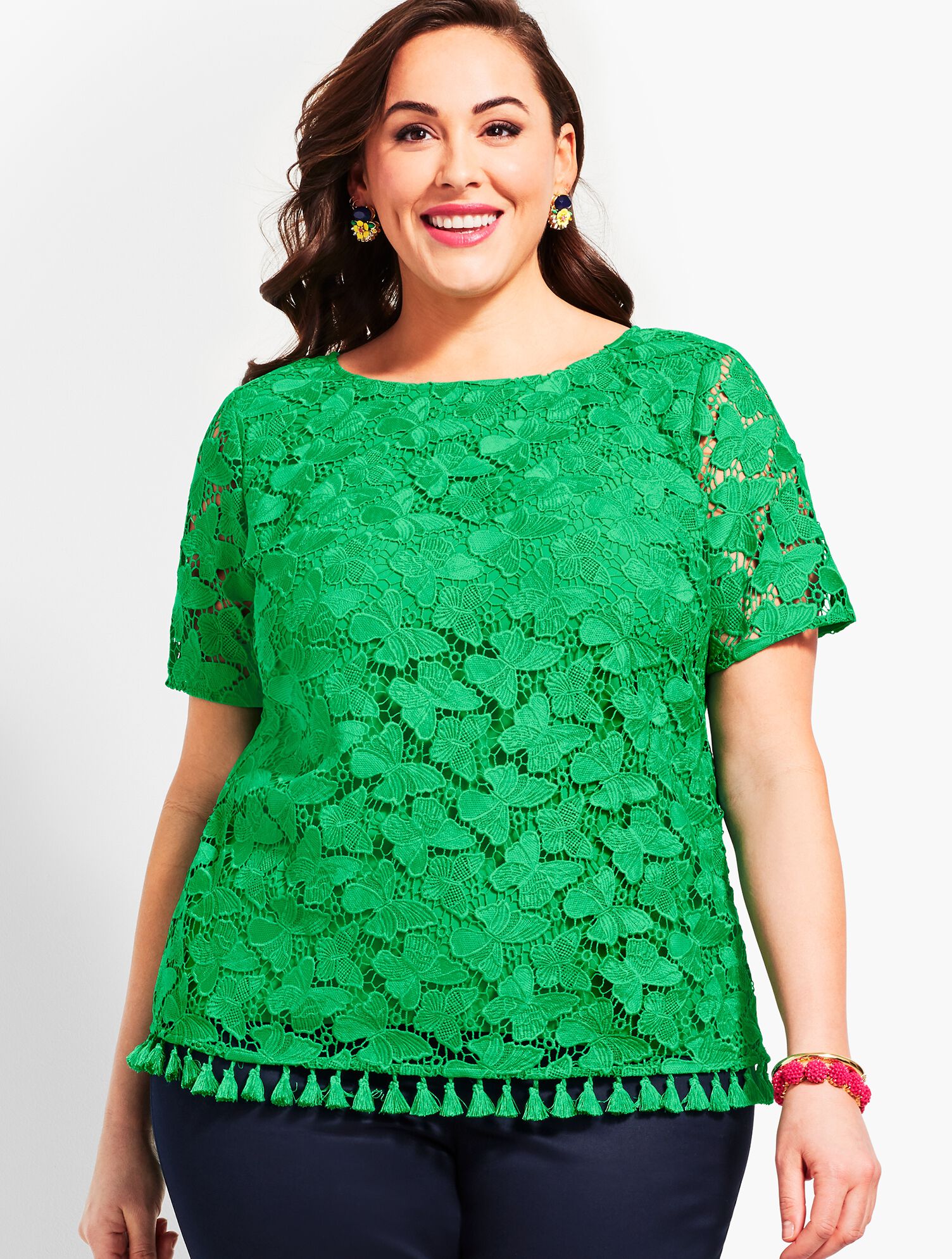 Tassel-Hem Top