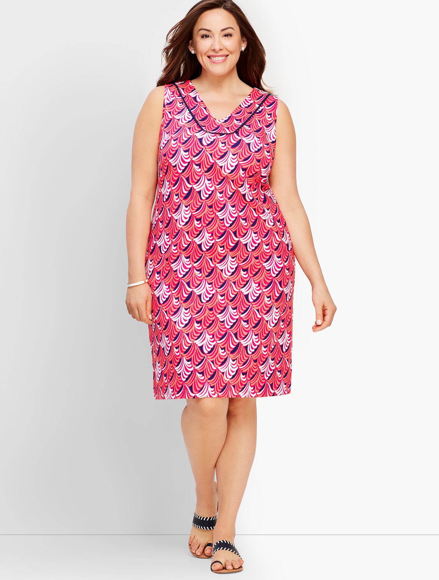 Whimsical Waves Shift Dress