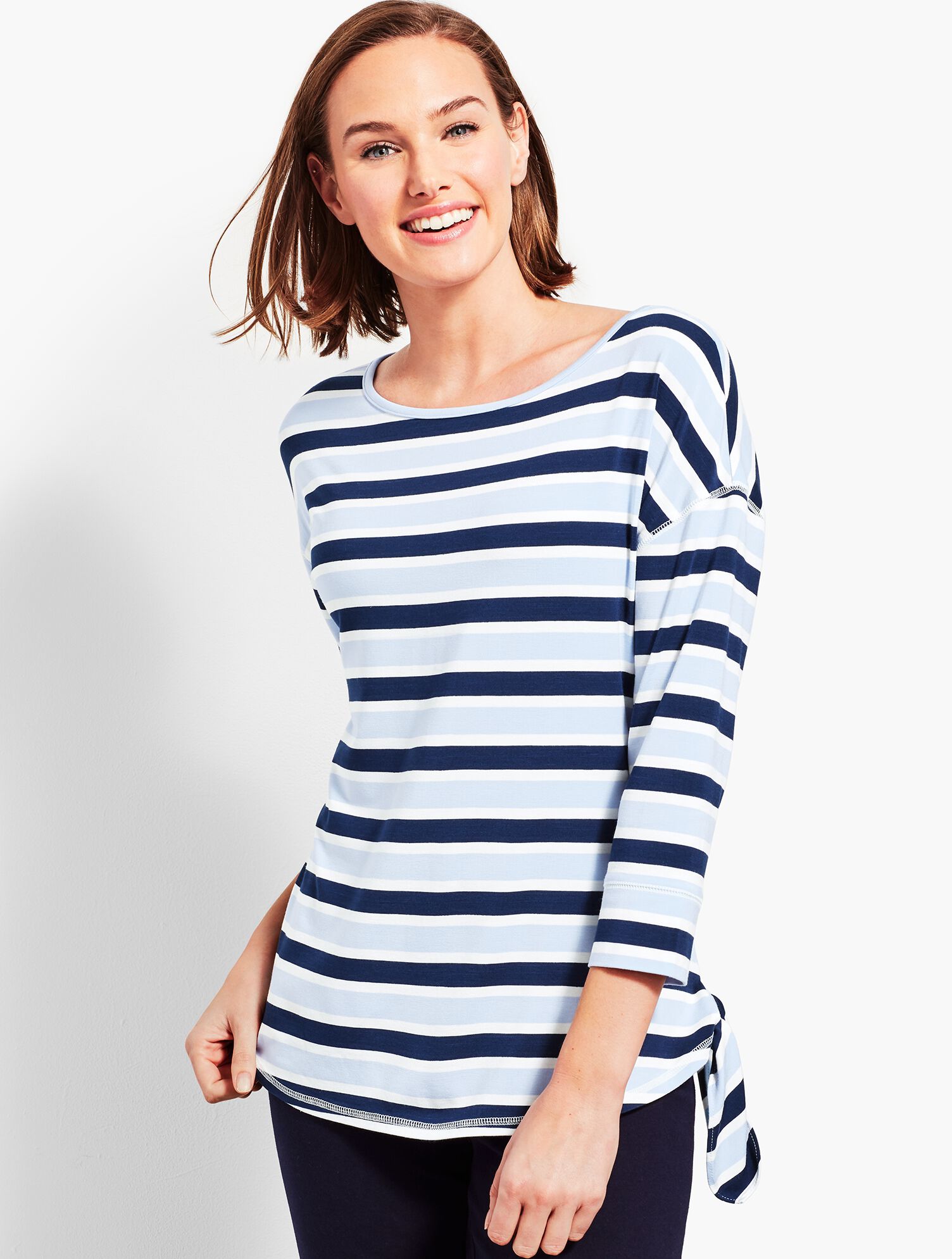 UPF 50+ Zingy Stripe Jersey Top