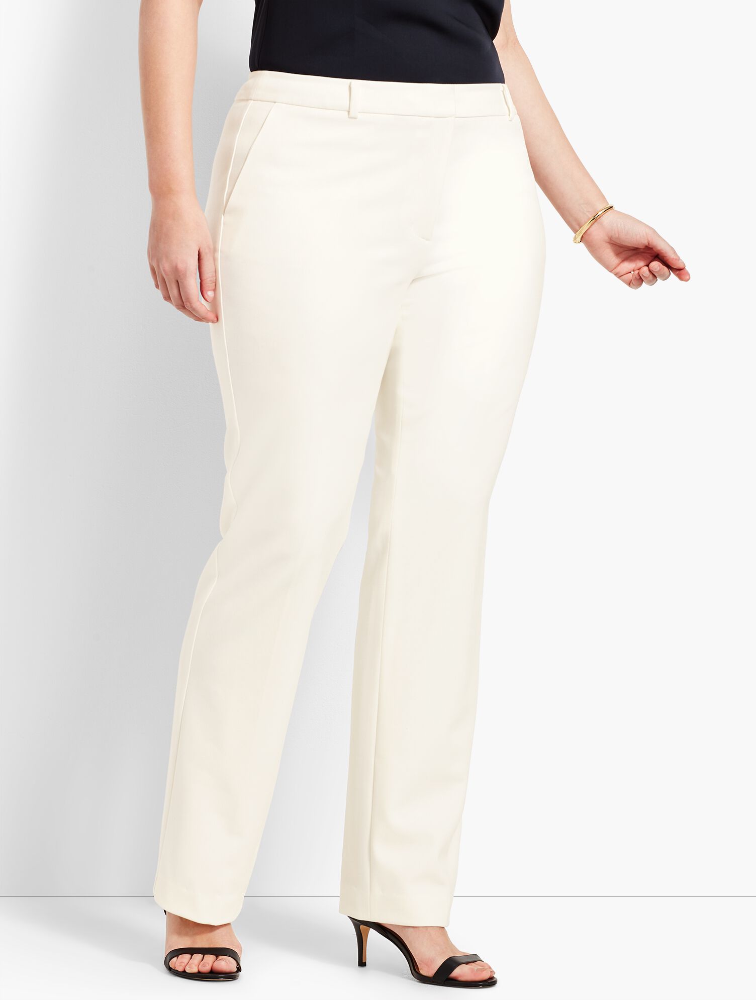 Italian Double-Cloth Barely Boot Pant