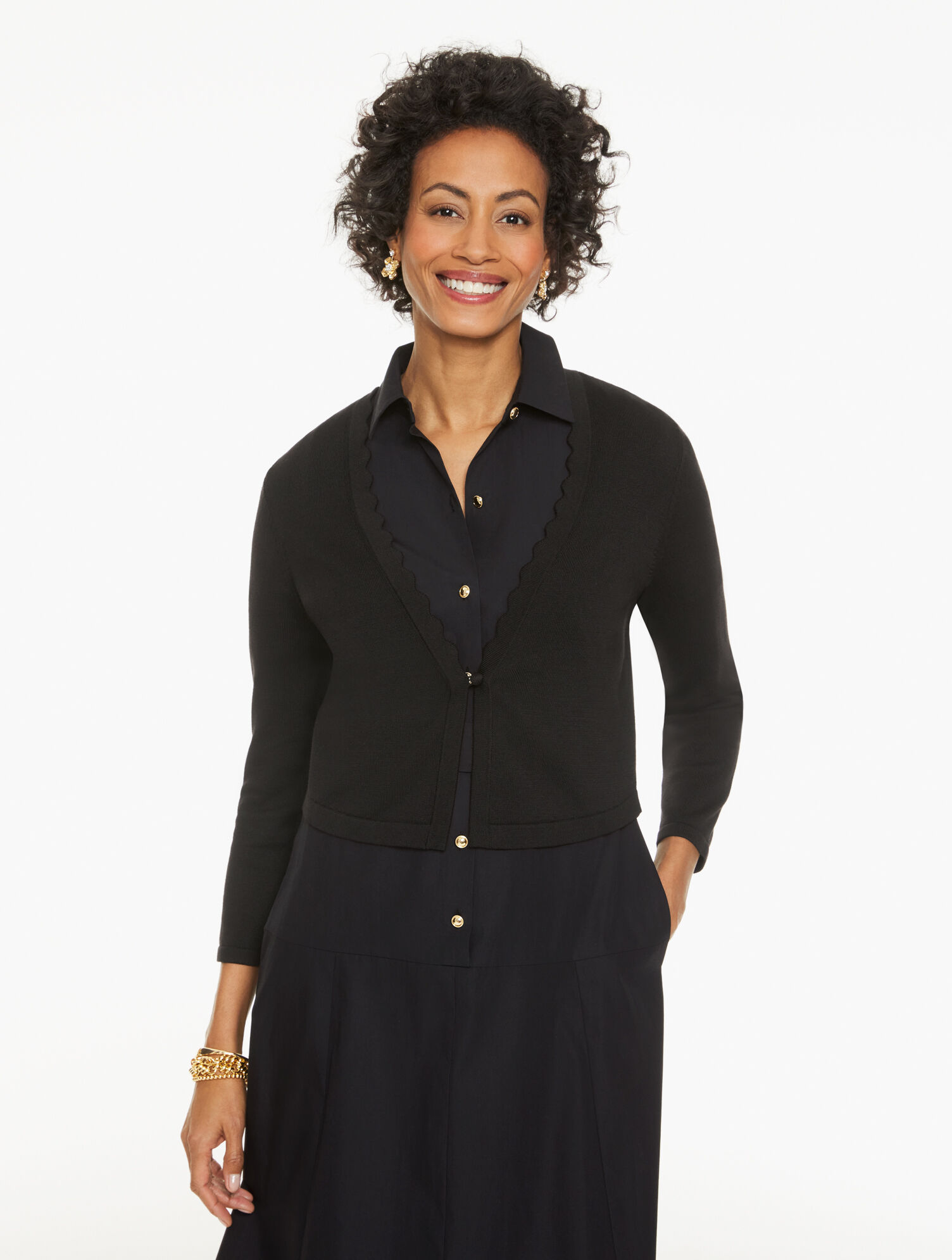 Scalloped Shrug