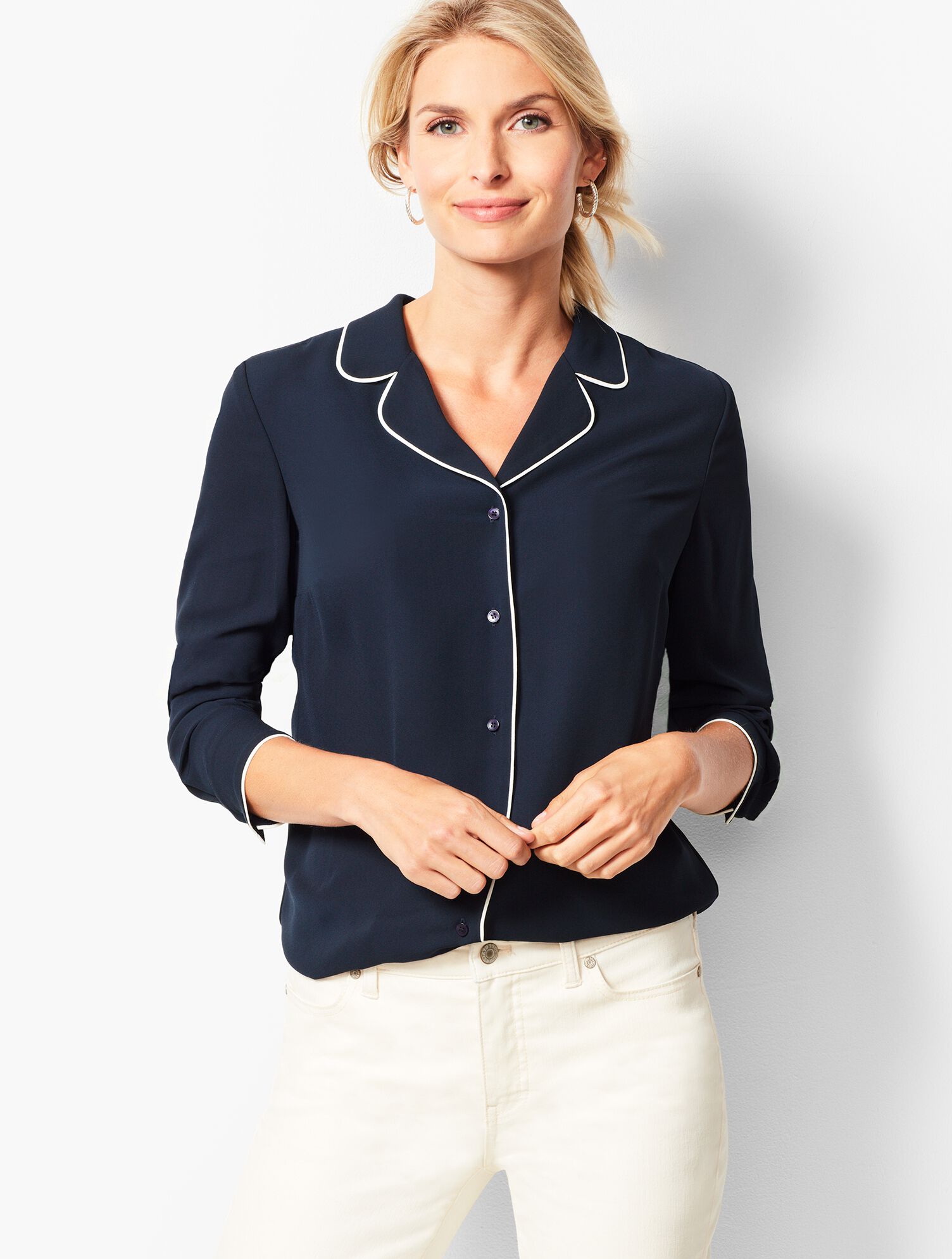 Lapel- Collar Top