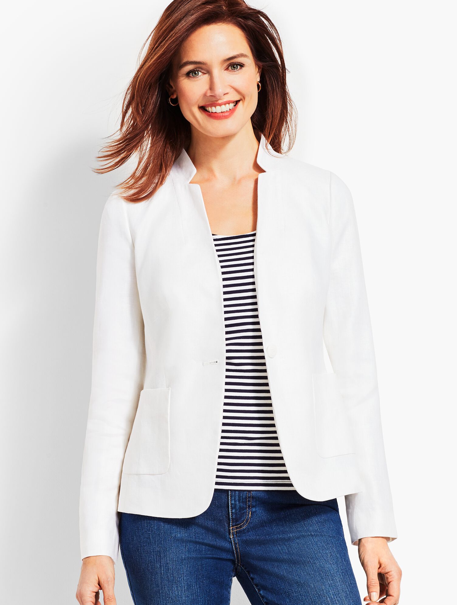 White Lightweight Blazer