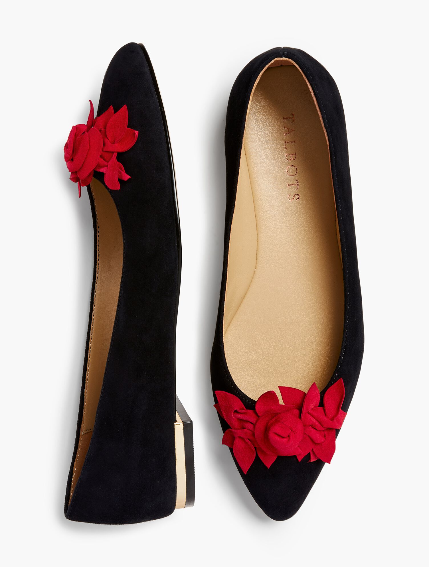 Poppy Ballet Flats - Pointed-Toe