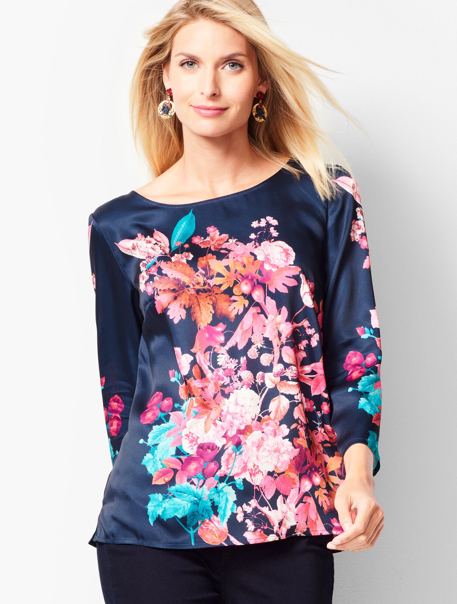 Autumn Floral Top