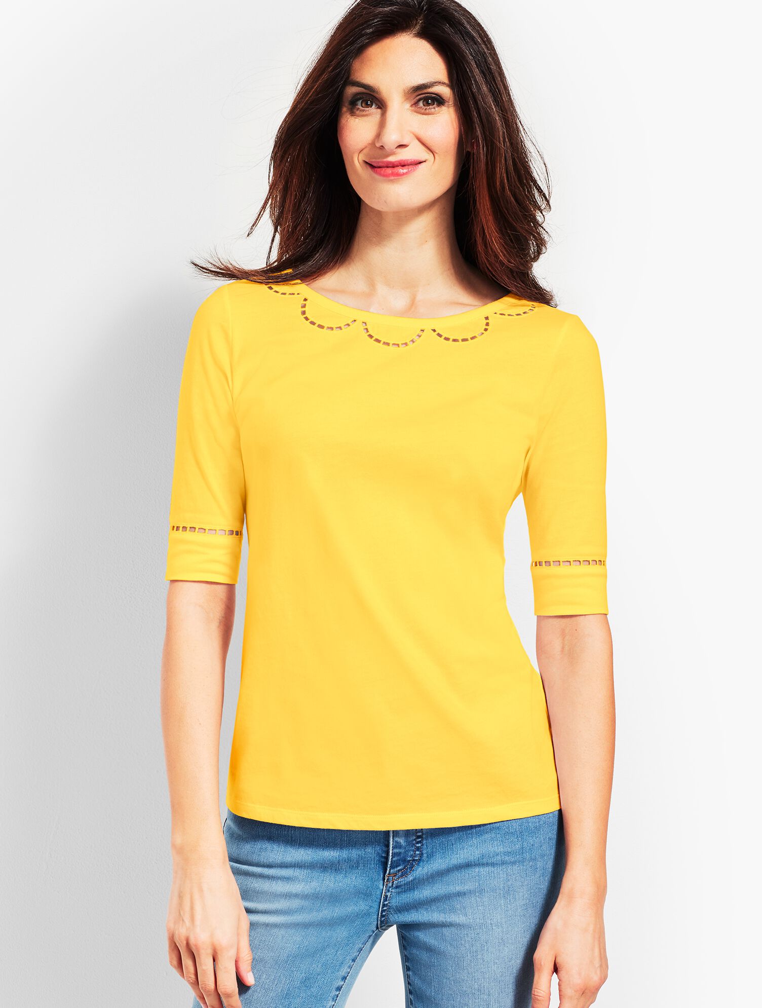 Circle Trim Top