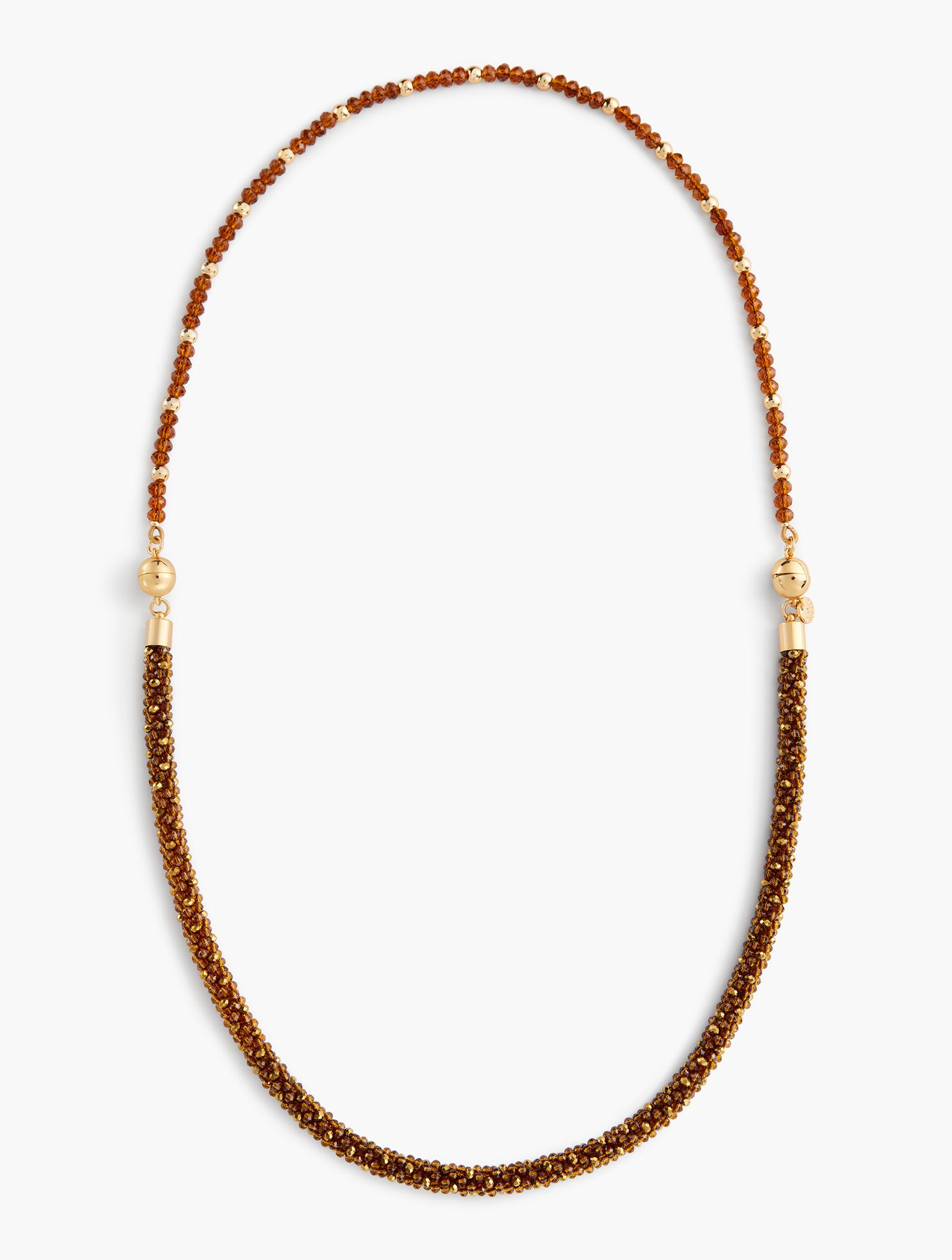 Faceted Bead Layer Necklace