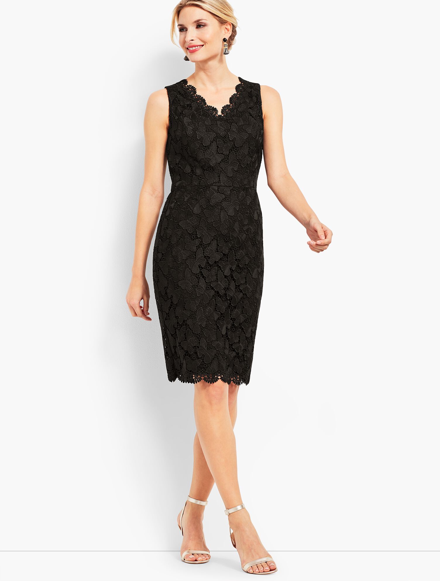 Lace Sheath Dress