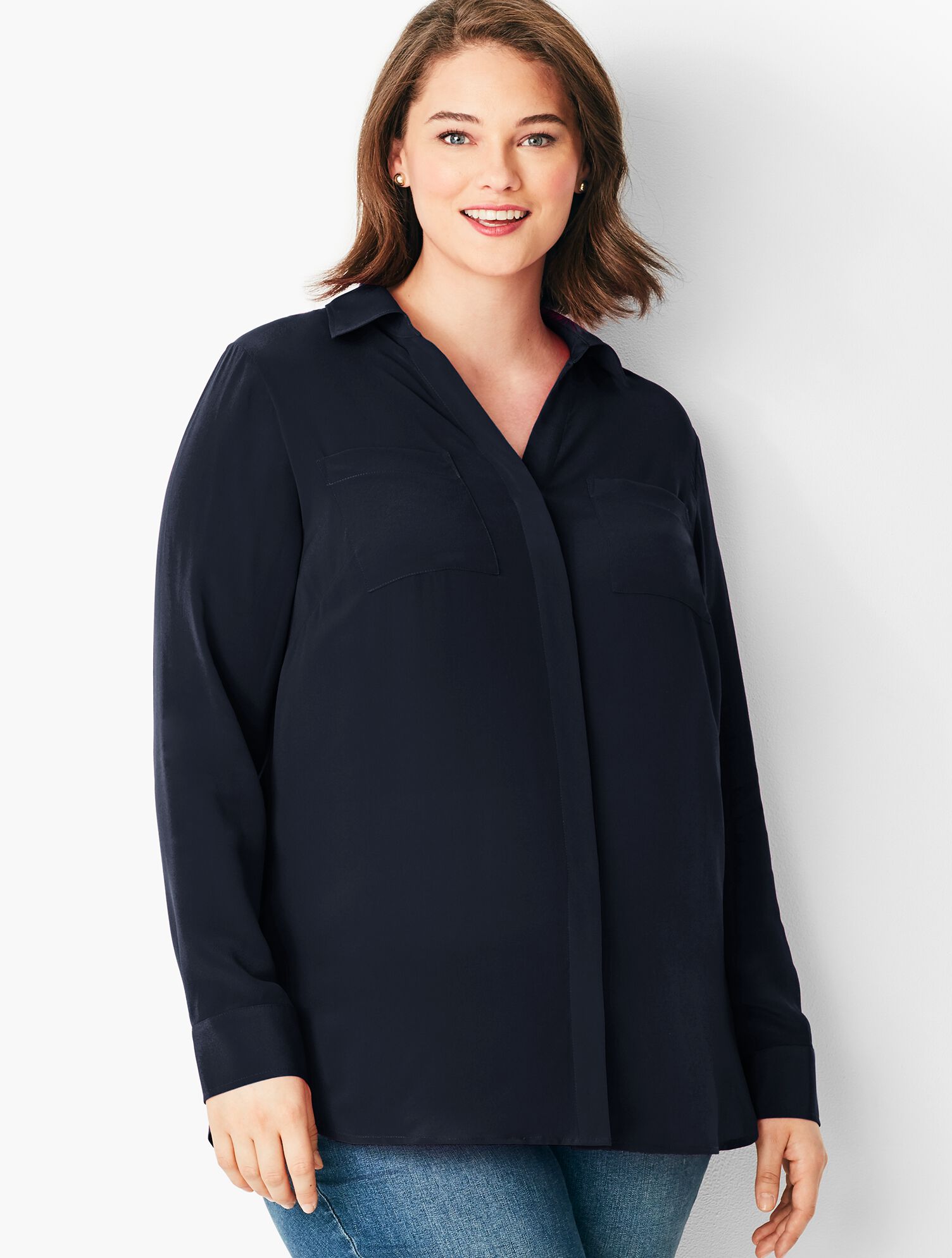 Washable Silk Top