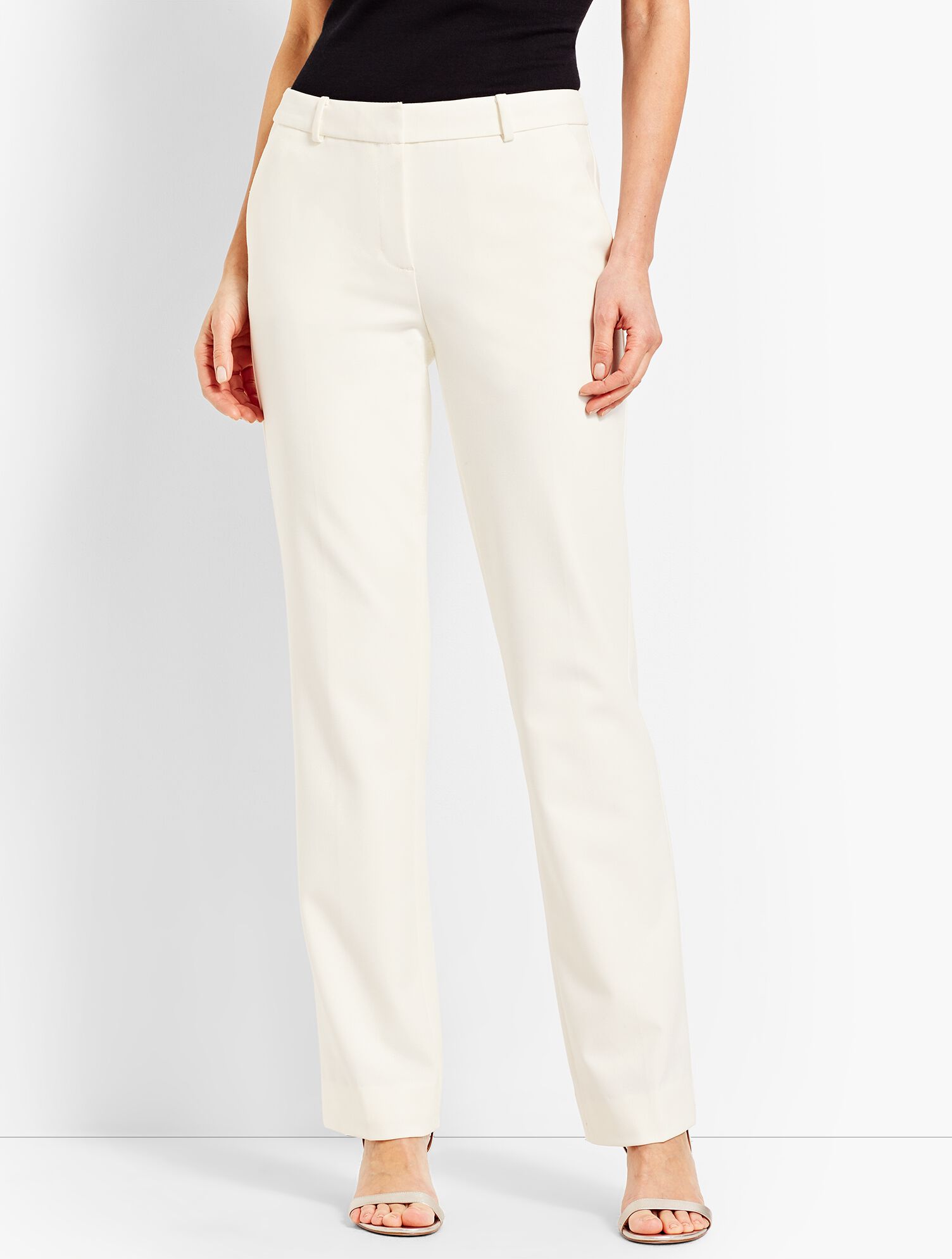 Italian Double-Cloth Barely Boot Pant