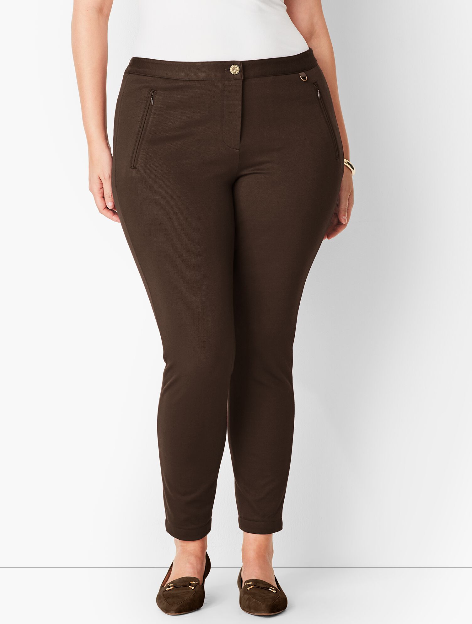 Textured Ponte Leggings