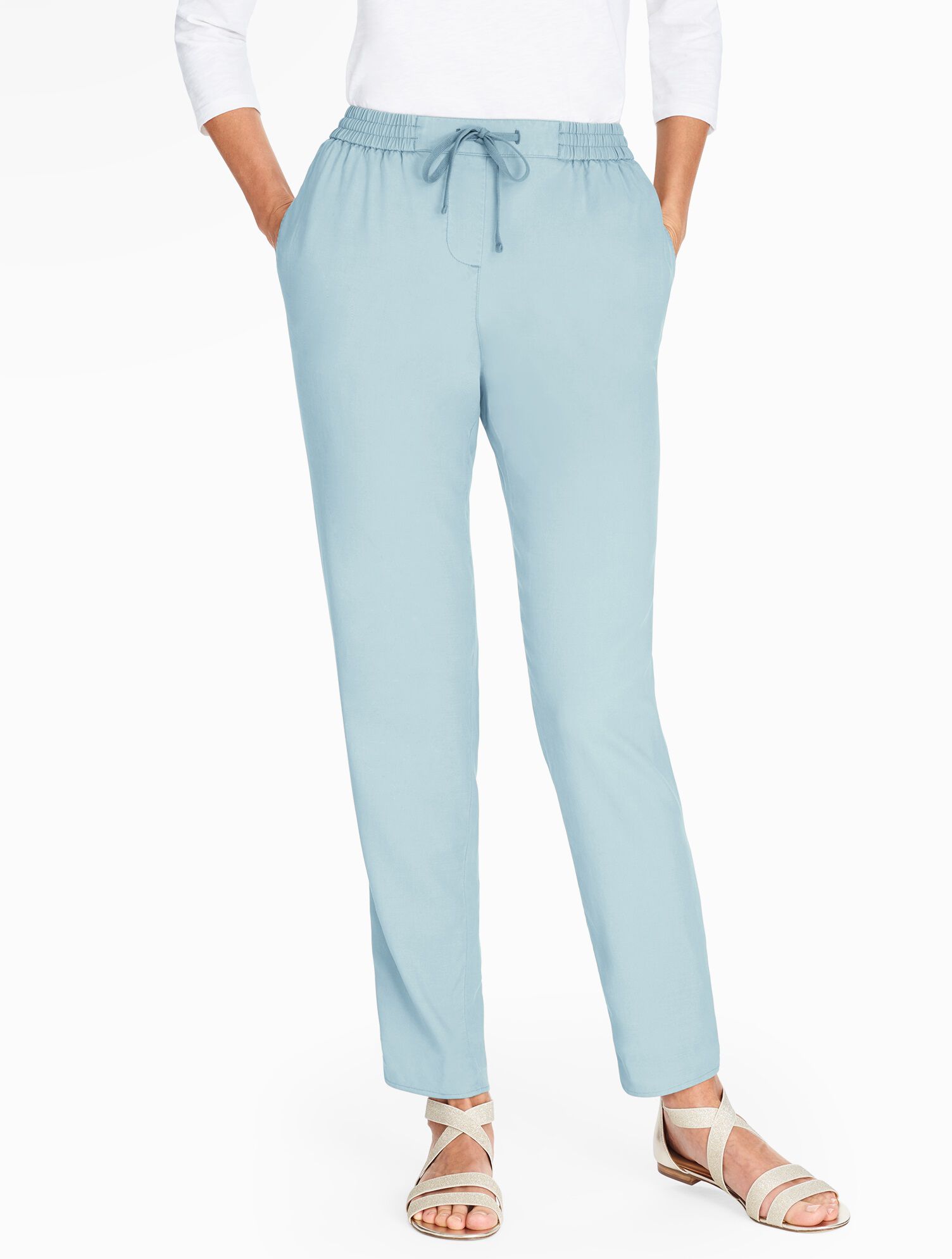 The Easy Drawstring Slim-Leg Pant