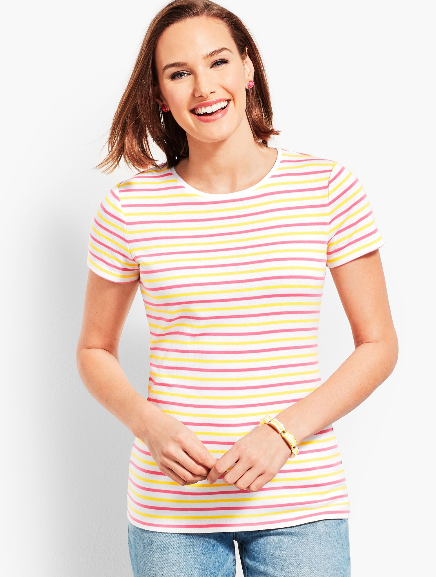 Westerleigh Stripe Crewneck Tee