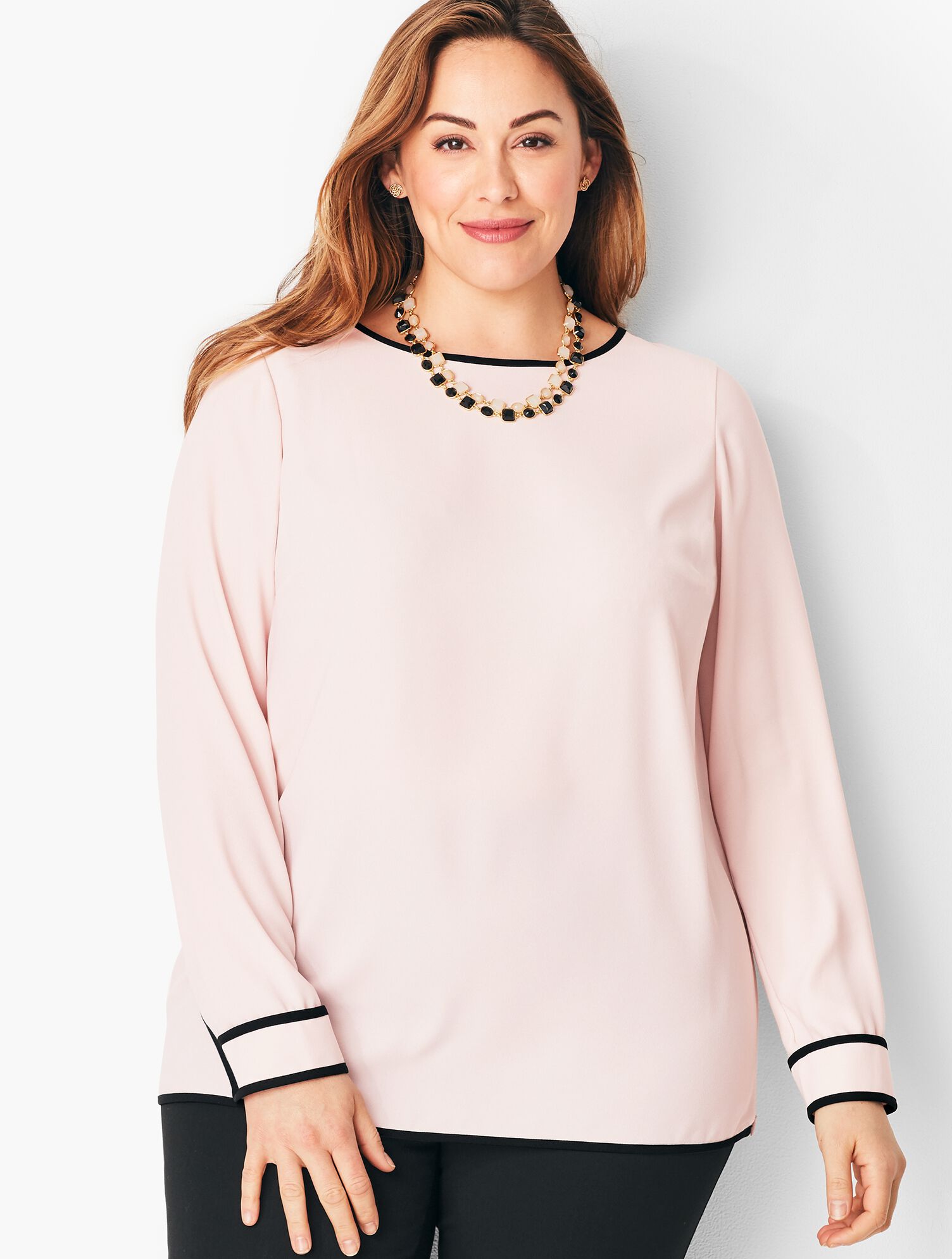 Classic Crepe Top
