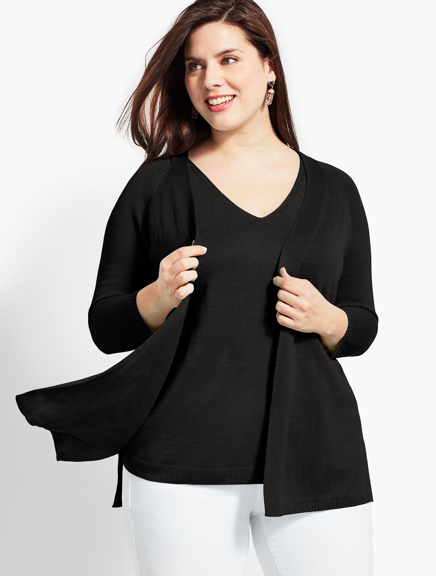 No-Close Linen Cardigan