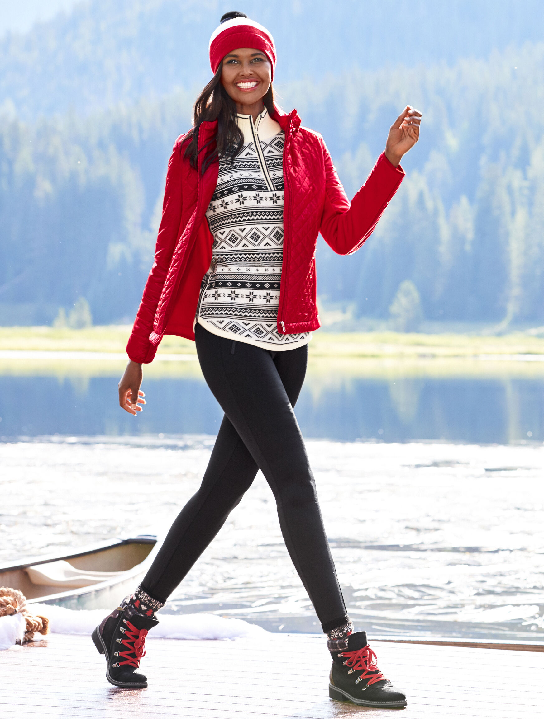 Polartec&reg; Fleece-Lined Legging