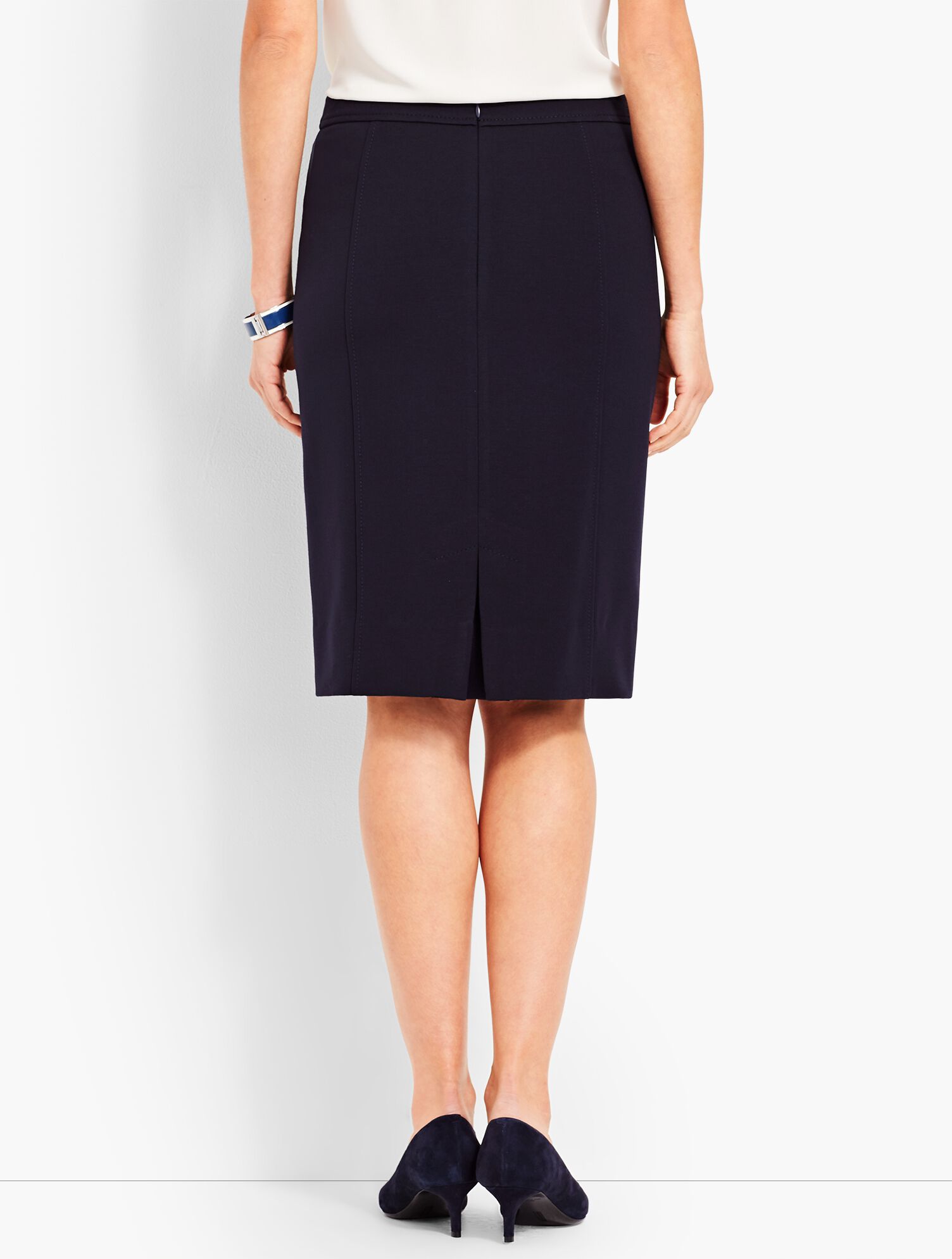 Italian Luxe Knit Pencil Skirt