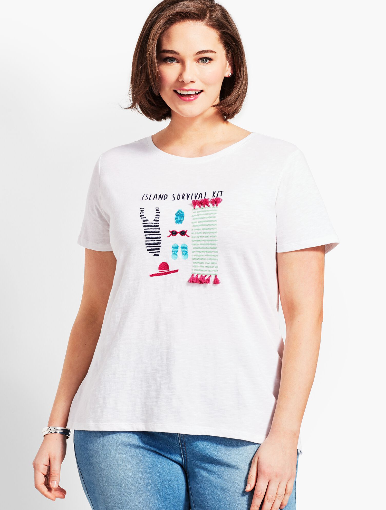 Island Survival Kit Ballet-Neck Tee